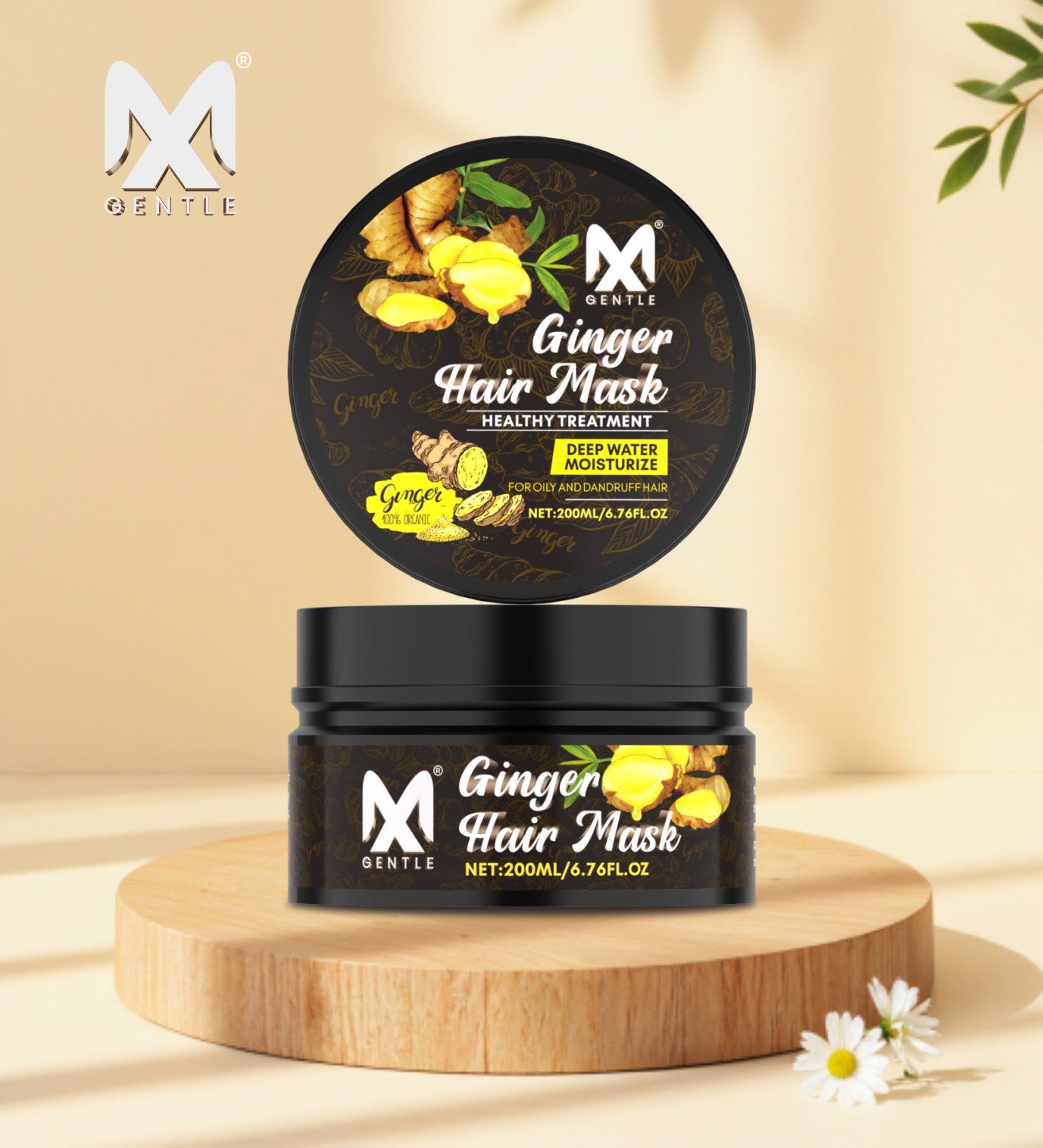 MX Gentle Ginger Hair Mask – Deep Water Moisturize & Healthy Repair Treatment
