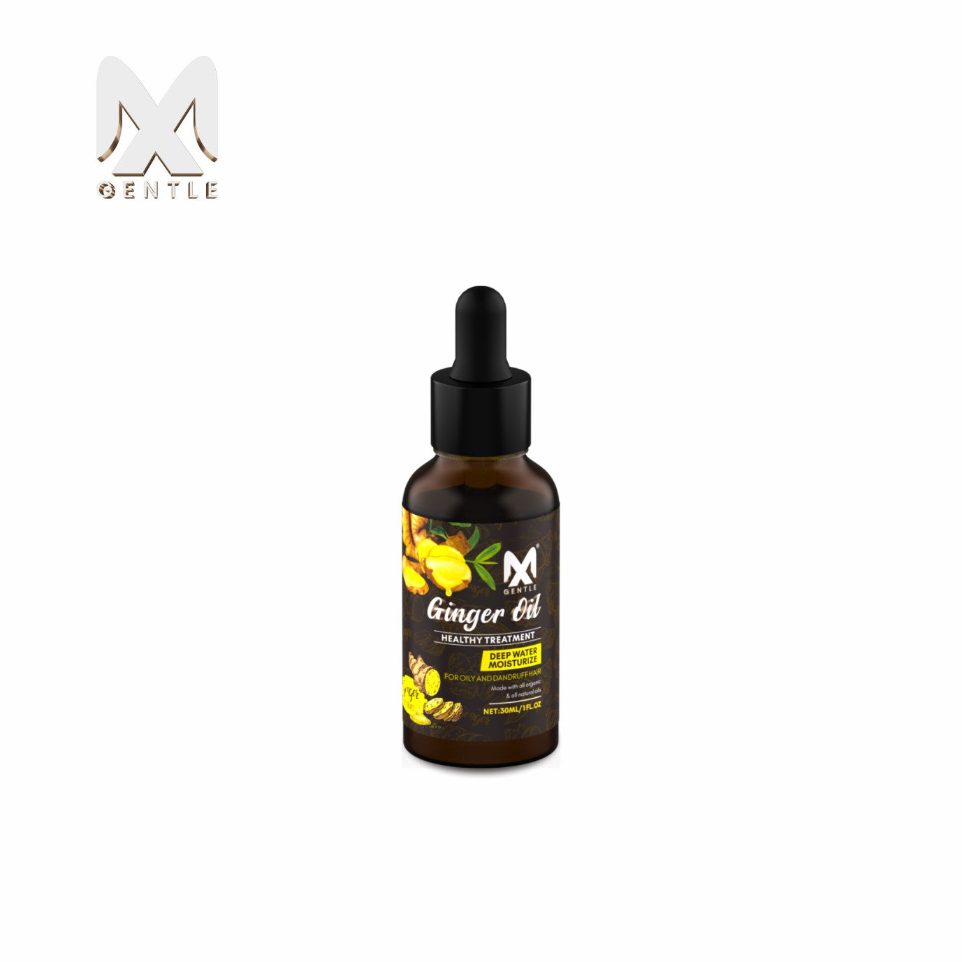 MX Gentle Ginger Hair Oil – Deep Water Moisturize & Healthy Hair Growth Treatment
