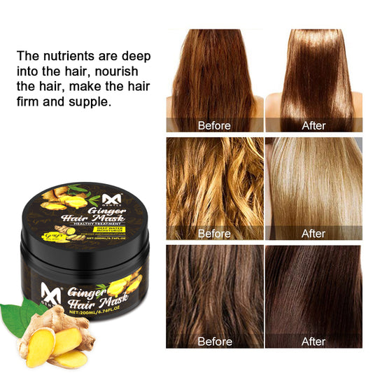 MX Gentle Ginger Hair Mask – Deep Water Moisturize & Healthy Repair Treatment