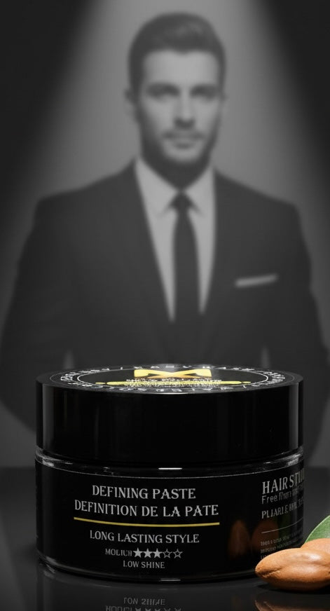 MX Gentle Defining Paste | Natural Matte Finish | Strong Hold Hair Styling for Men & Women – 80ml